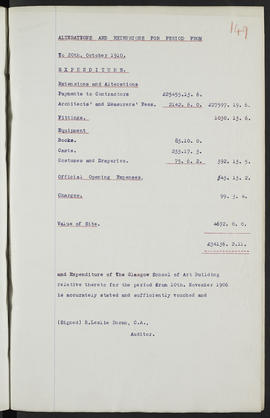 Minutes, May 1909-Jun 1911 (Page 149, Version 1)