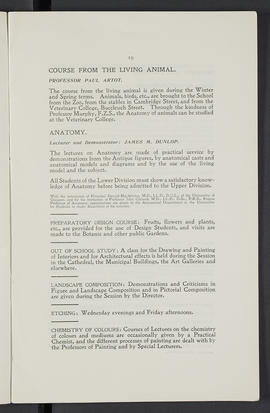 General prospectus 1908-1909 (Page 19)
