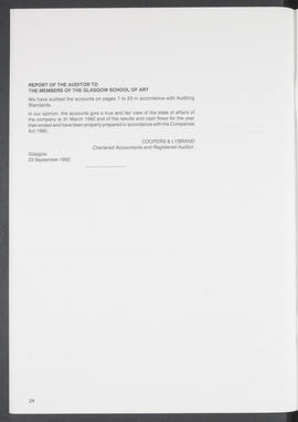 Annual Report 1991-92 (Page 24)
