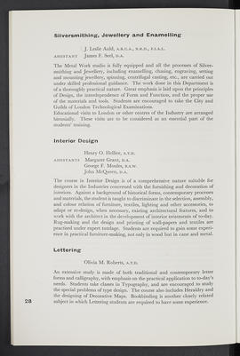 General prospectus 1961-62 (Page 28)