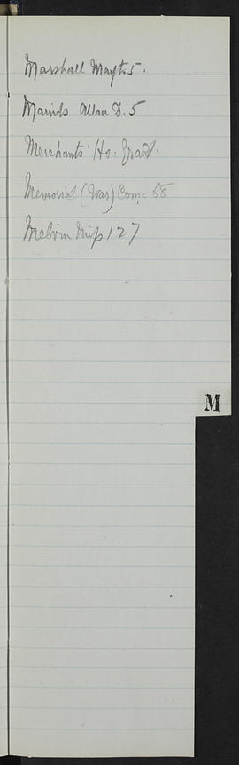 Minutes, Jul 1920-Dec 1924 (Index, Page 13, Version 1)