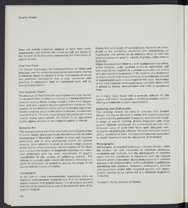 General prospectus 1974-1975 (Page 40)