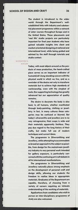 General prospectus 1994-1995 (Page 26)