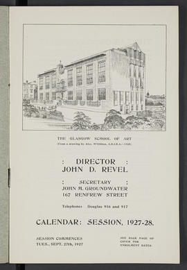 General prospectus 1927-1928 (Page 1)
