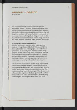 General prospectus 2008-2009 (Page 73)