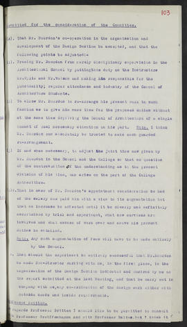 Minutes, May 1909-Jun 1911 (Page 103, Version 1)