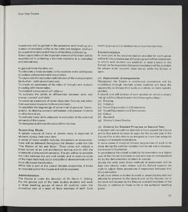 General prospectus 1972-1973 (Page 31)