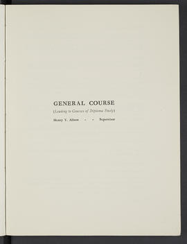 General prospectus 1937-1938 (Page 17)