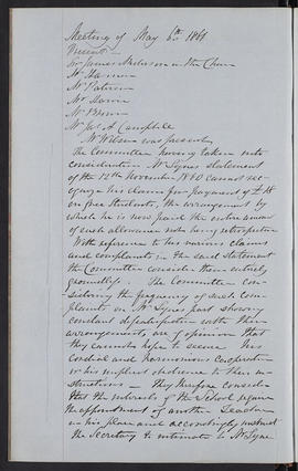Minutes, Apr 1854-Mar 1882 (Page 32, Version 2)