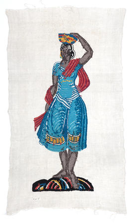 Embroidered Piece 'Fishwife' (Version 2)