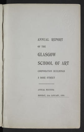 Annual Report 1896-97 (Front cover, Version 1)
