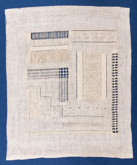 Sampler of linen work (Version 1)
