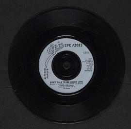 Vinyl single, Altered Images "Don't talk to me about love" (Version 4)