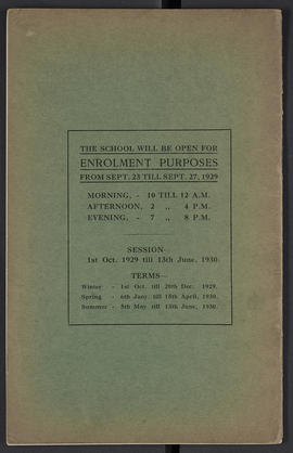 General prospectus 1929-1930 (Page 38)