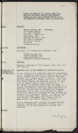 Minutes, Aug 1937-Jul 1945 (Page 153, Version 1)