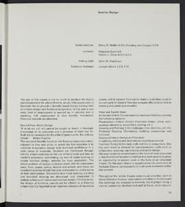 General prospectus 1973-1974 (Page 71)