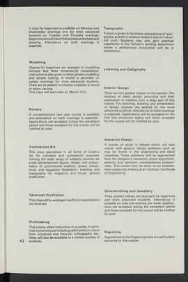 General prospectus 1967-1968 (Page 43)