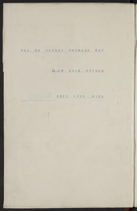 Minutes, Jun 1914-Jul 1916 (Flyleaf, Page 3, Version 2)