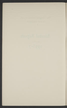 Annual Report 1936-37 (Flyleaf, Page 2, Version 2)