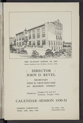 General prospectus 1930-1931 (Page 1)