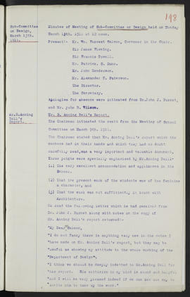 Minutes, May 1909-Jun 1911 (Page 198, Version 1)