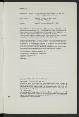 General prospectus 1966-1967 (Page 37)