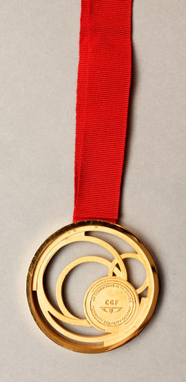Glasgow Commonwealth Games gold medal (Version 2)