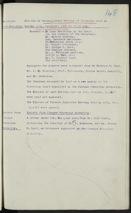 Minutes, Oct 1916-Jun 1920 (Page 148, Version 1)