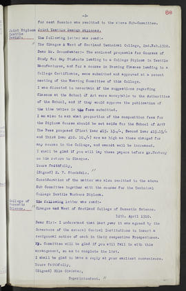 Minutes, May 1909-Jun 1911 (Page 88, Version 1)