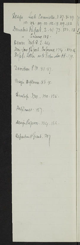 Minutes, May 1909-Jun 1911 (Index, Page 4, Version 2)