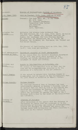 Minutes, Jan 1928-Dec 1929 (Page 85, Version 1)