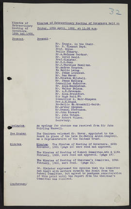 Minutes, Oct 1931-May 1934 (Page 32, Version 1)