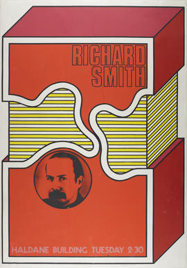 Poster for a lecture by Richard Smith