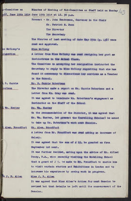 Minutes, Mar 1913-Jun 1914 (Page 143, Version 1)