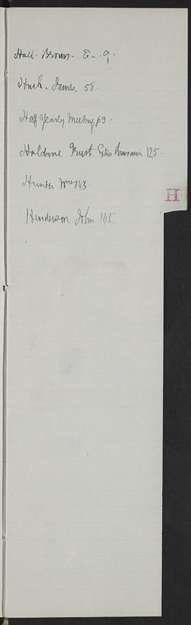 Minutes, Mar 1913-Jun 1914 (Index, Page 8, Version 1)