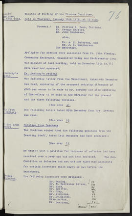 Minutes, Oct 1916-Jun 1920 (Page 76, Version 1)