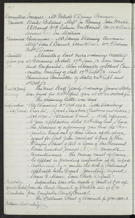 Minutes, Aug 1901-Jun 1907 (Page 140)