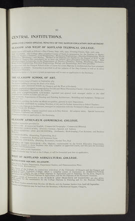Prospectus 1909-1910 (Page 91)