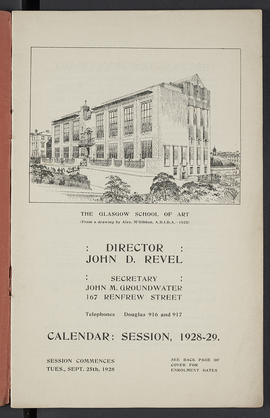 General prospectus 1928-1929 (Page 1)