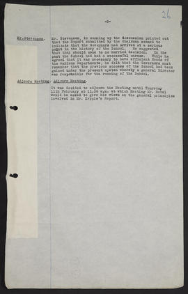 Minutes, Oct 1931-May 1934 (Page 26, Version 1)