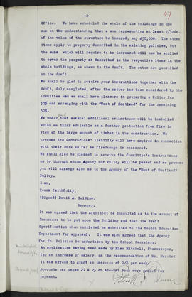 Minutes, May 1909-Jun 1911 (Page 47, Version 1)