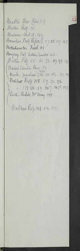 Minutes, Aug 1911-Mar 1913 (Index, Page 2, Version 1)