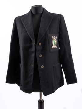 Black wool blazer (Version 1)