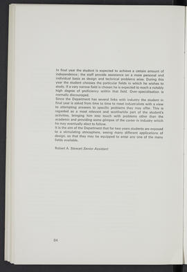 General prospectus 1970-1971 (Page 84)
