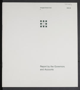 Annual Report 1983-84 (Front cover, Version 1)