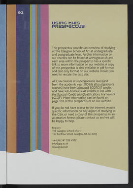 General prospectus 2006-2007 (Page 1)