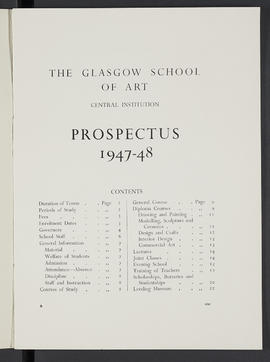 General prospectus 1947-48 (Page 1)