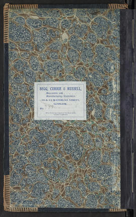 Minutes, Sep 1907-Mar 1909 (Front cover, Version 2)