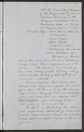 Minutes, Apr 1854-Mar 1882 (Page 127, Version 1)