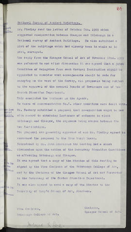 Minutes, May 1909-Jun 1911 (Page 84, Version 1)